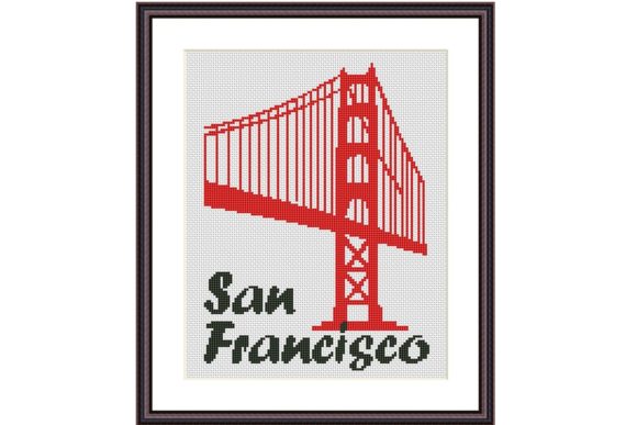 A Designer's Review: San Francisco City Cross Stitch Pattern