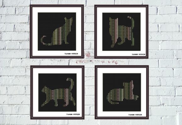 A Friendly Review of the Ornament Cats Cross Stitch Set
