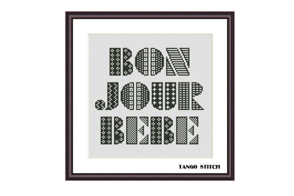 A Professional's Review of Bonjour Bebe Lettering Cross Stitch