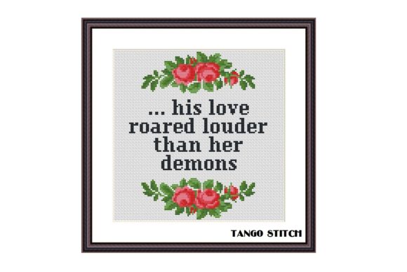 A Romantic Cross Stitch Design for Holiday Hearts