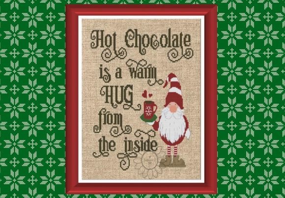 A Warm Hug Counted Cross-Stitch Pattern: Cozy Apparel Review