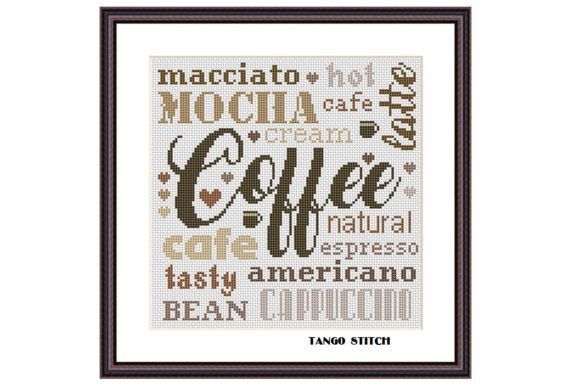 An Honest Review of the Coffee Kitchen Cross Stitch Pattern