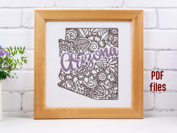 Arizona State Cross Stitch Pattern Evaluation