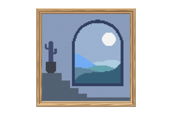 Boho Desert Sunset Blue Cross Stitch Pattern: Real-Talk Review