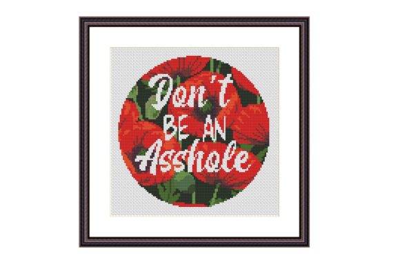 Don't Be Funny: A Sassy Cross Stitch Pattern Review
