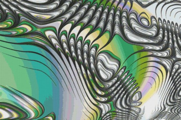 Fractal Cross Stitch Pattern - Striped: A Designer’s Review