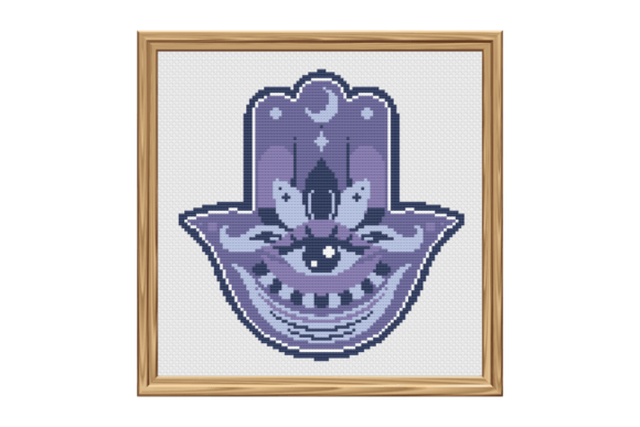 Hamsa Hand Cross Stitch Pattern Review