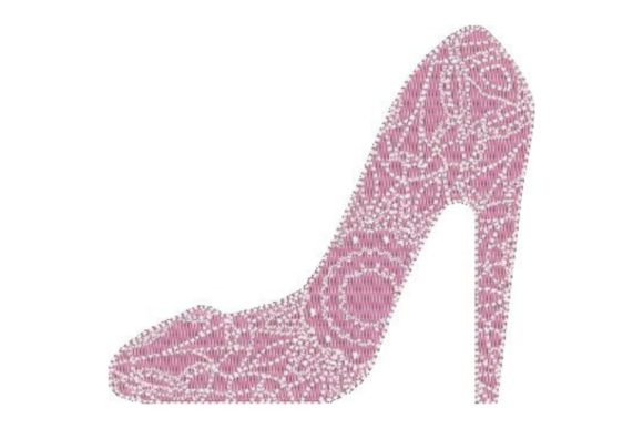 High Heel Shoe Embroidery: A Designer's Review for Boutique Sweatshirts