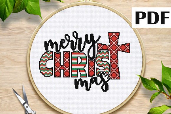 Merry Christmas Cross Stitch Pattern PDF Review